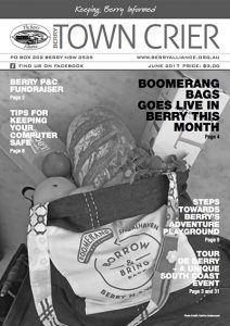 Town Crier Berry June 2016 cover